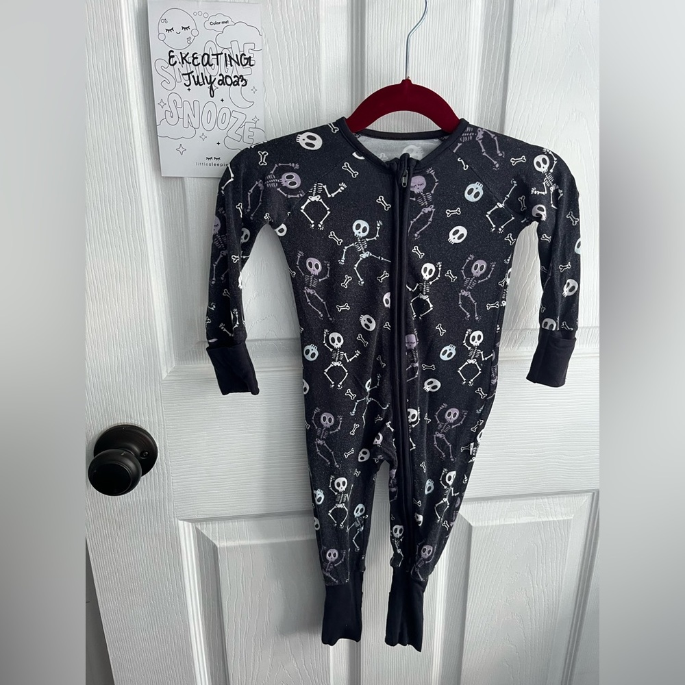 SOLD LS Skeletons Zippy